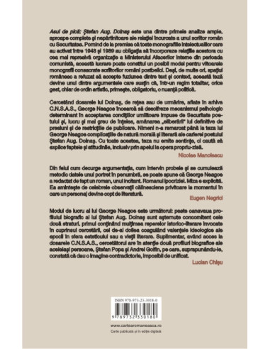 Asul de pică: Ștefan Aug. Doinaș