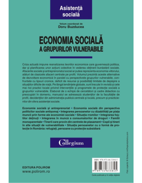 Economia socială a grupurilor vulnerabile