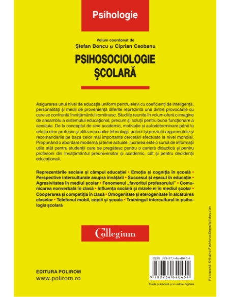 Psihosociologie școlară
