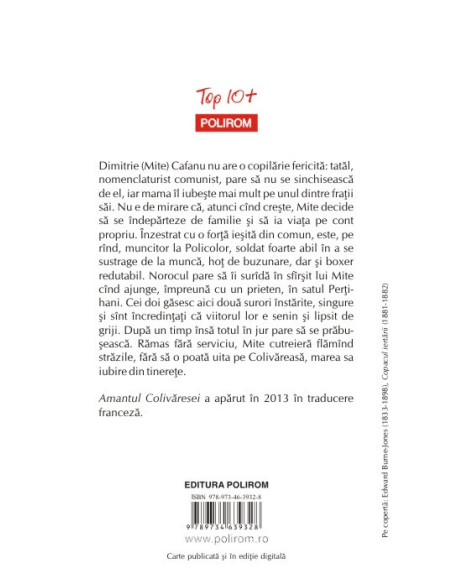 Amantul Colivăresei (ediție de buzunar)