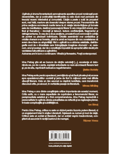 Oglinda și drumul. Prozatori...