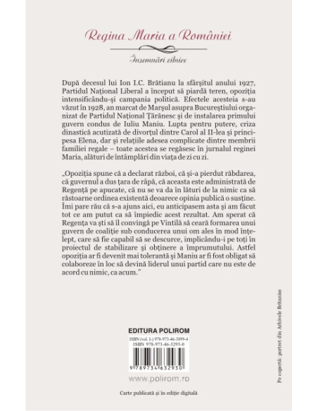 Însemnări zilnice. Volumul al X-lea (1 ianuarie-31 decembrie 1928)
