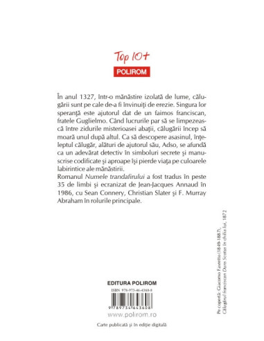 Numele trandafirului Numele trandafirului