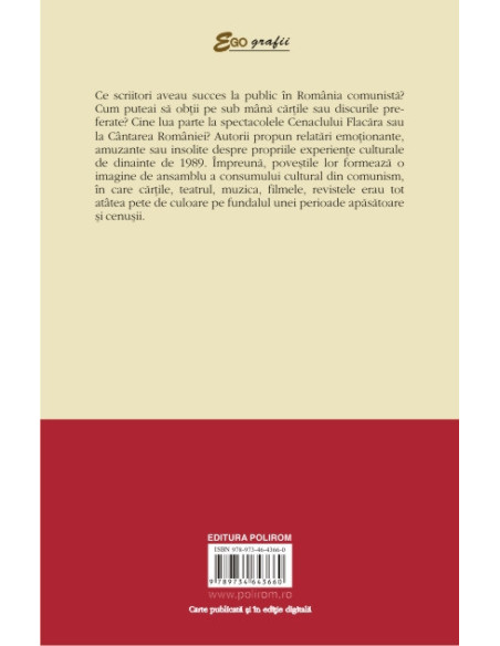 Cărţi, filme, muzici şi alte distracţii din comunism