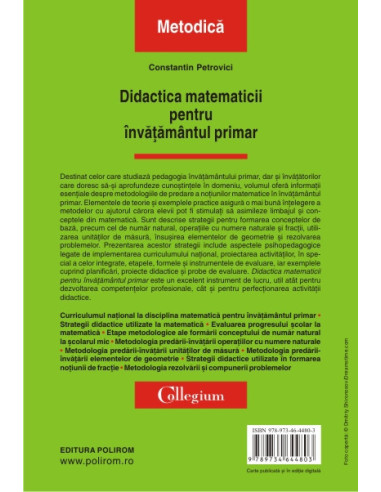 Didactica matematicii pentru...