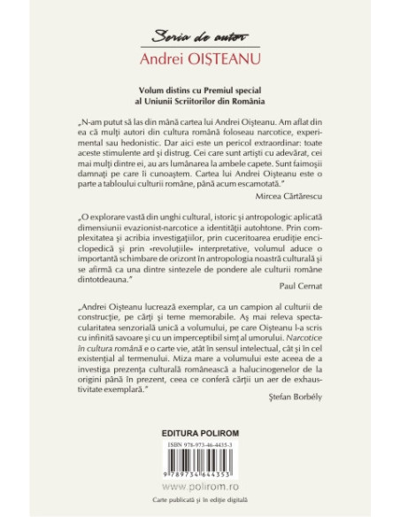 Narcotice în cultura română