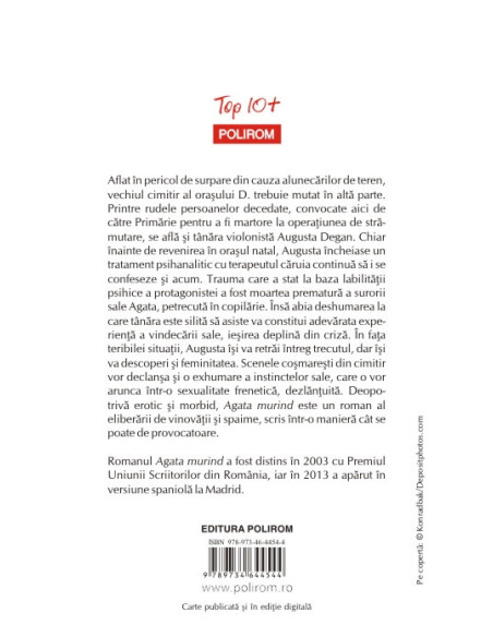 Agata murind (ediția a III-a revăzută, de buzunar)