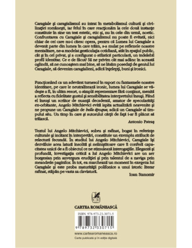 Caragiale după Caragiale. Arcanele... Caragiale după Caragiale. Arcanele...