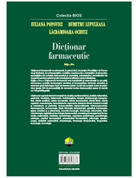 Dicţionar farmaceutic