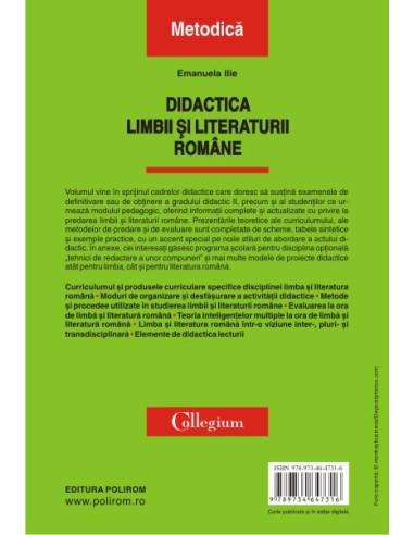 Didactica limbii și literaturii române