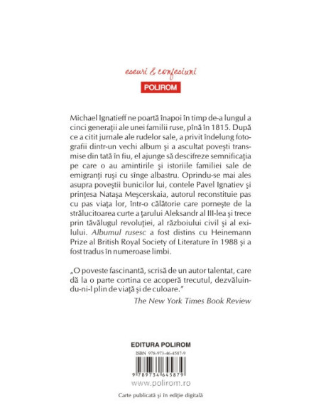 Albumul rusesc. Povestea unei familii aristocratice (ediţie de buzunar)