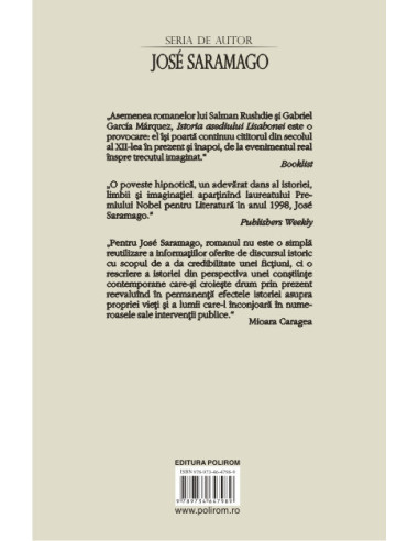 Istoria asediului Lisabonei Istoria asediului Lisabonei