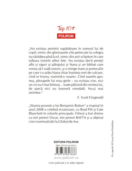 Strania poveste a lui Benjamin Button şi alte întâmplări din epoca jazzului 