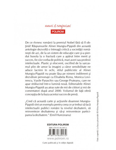 De ce nu iau românii premiul Nobel...