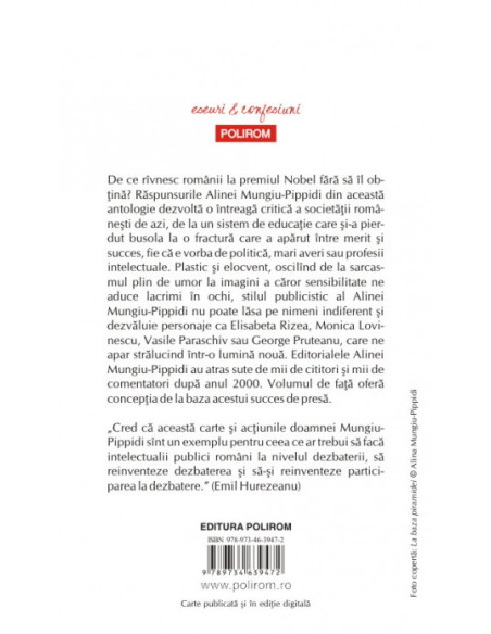 De ce nu iau românii premiul Nobel (ediţia a II-a adăugită, de buzunar)