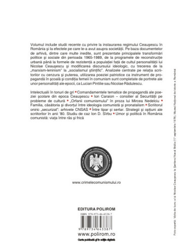 Politică și societate în epoca Ceaușescu
