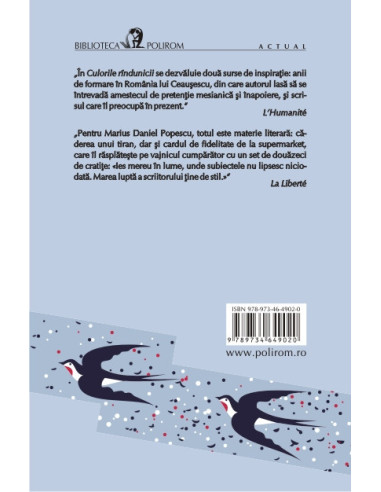 Culorile rândunicii