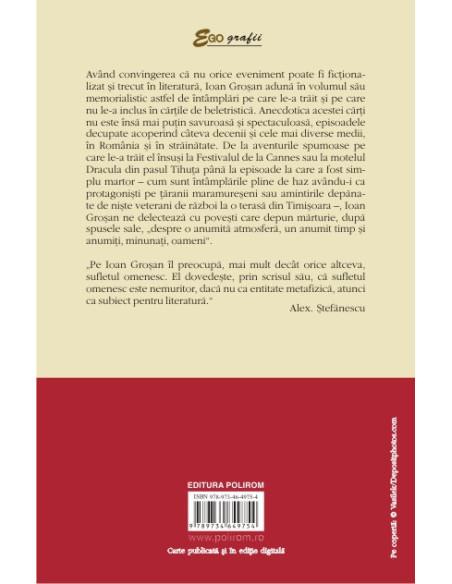 Lumea ca literatură. Amintiri