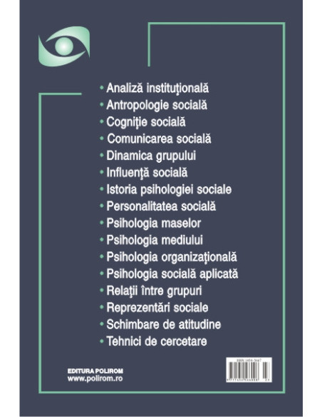 Psihologia socială. Nr. 34 (II)/2014 – Universitatea „Al.I. Cuza”, Iaşi