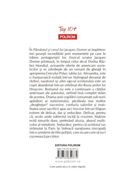 Pământul şi cerul lui Jacques Dorme