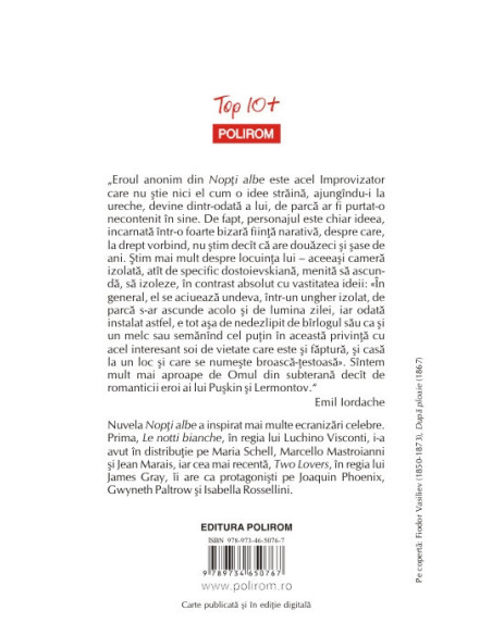 Nopţi albe. Soţul etern