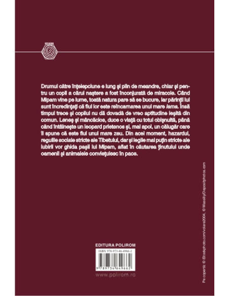 Itinerariul unui lama şi cele cinci înţelepciuni