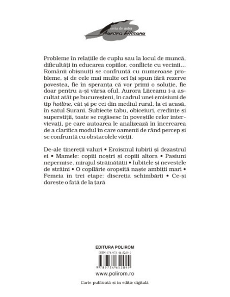 Valurile, smintelile, păcatele. Psihologiile românilor