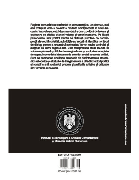Marginalități, periferii și frontiere simbolice. Societatea comunistă și dilemele sale identitare.