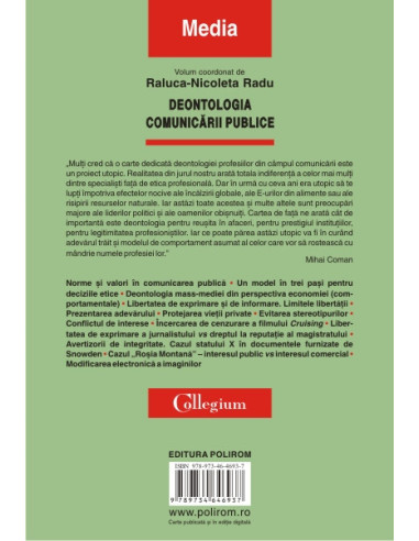 Deontologia comunicării publice