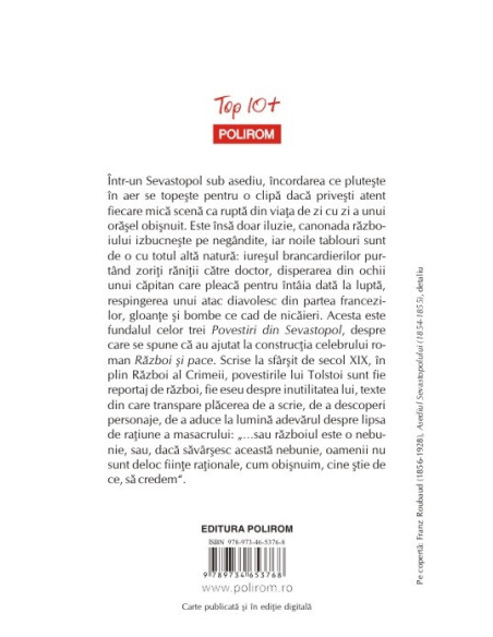 Povestiri din Sevastopol (ediţie de buzunar)