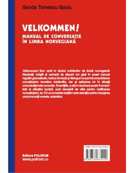 Velkommen! Manual de conversație în limba norvegiană