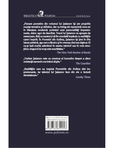 Povestiri din Kolîma (I)