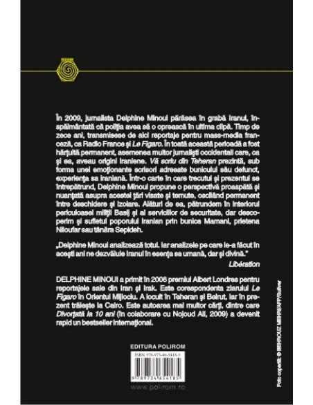 Vă scriu din Teheran