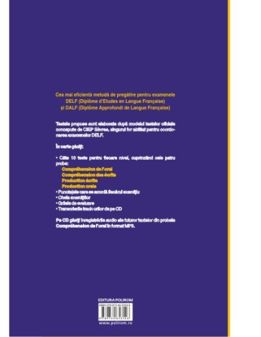 Teste DELF/DALF. Nivelurile A1, A2,...