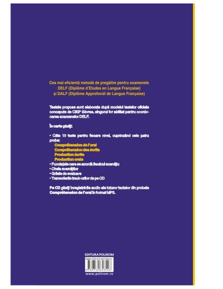 Teste DELF/DALF. Nivelurile A1, A2, B1, B2, C1