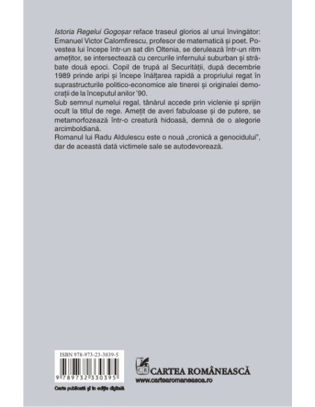 Istoria Regelui Gogoșar