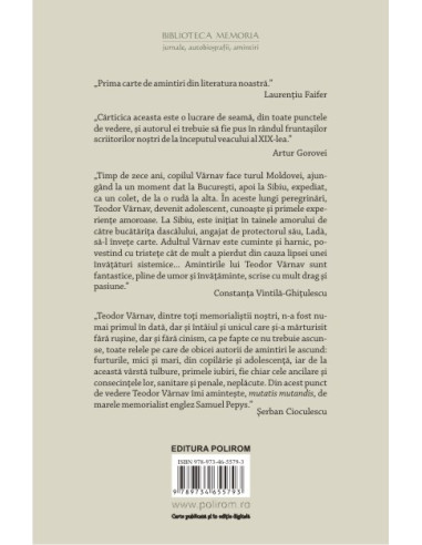 Istoria vieţii mele