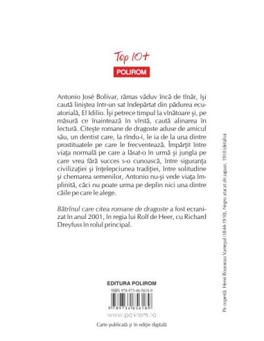 Bătrânul care citea romane de dragoste Bătrânul care citea romane de dragoste