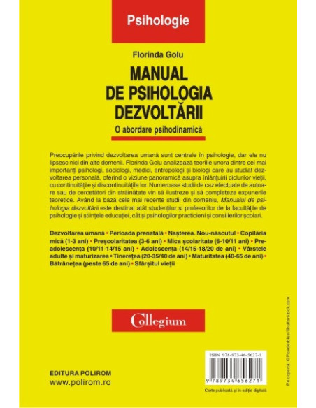Manual de psihologia dezvoltării