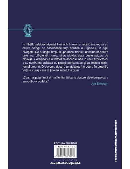 Păianjenul alb. Povestea feţei nordice a Eigerului