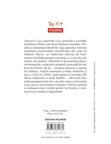 Orb prin Gaza (ediţie de buzunar)