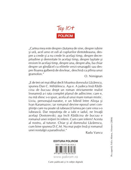 Rădăcină de bucsau