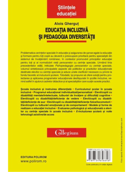 Educația incluzivă și pedagogia diversității