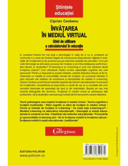 Învăţarea în mediul virtual