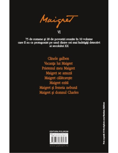 Integrala Maigret. Volumul VI