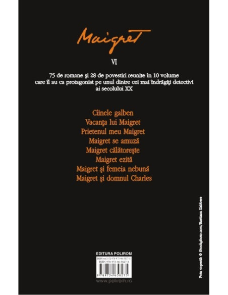 Integrala Maigret. Volumul VI