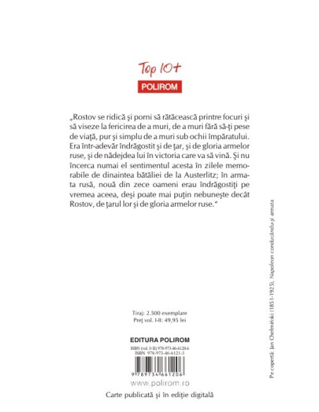 Război şi pace (2 volume)