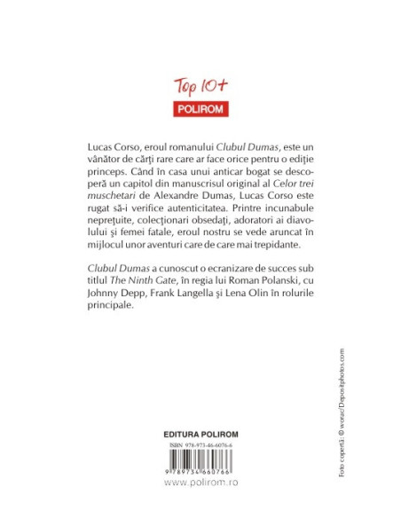 Clubul Dumas (ediţie de buzunar)