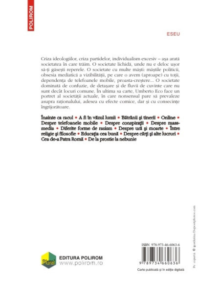 Cronicile unei societăți lichide