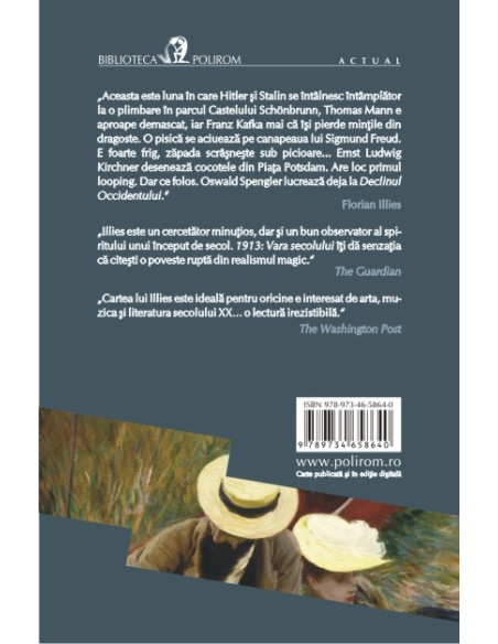 1913. Vara secolului